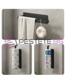 Самозалепваща метална поставка кухненска ролка